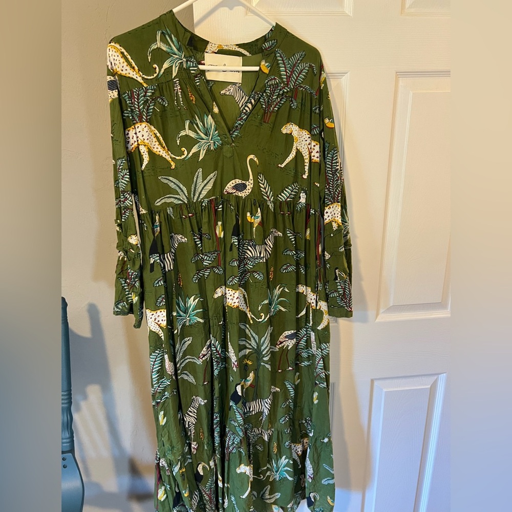 Fox & Hen women’s cotton maxi dress